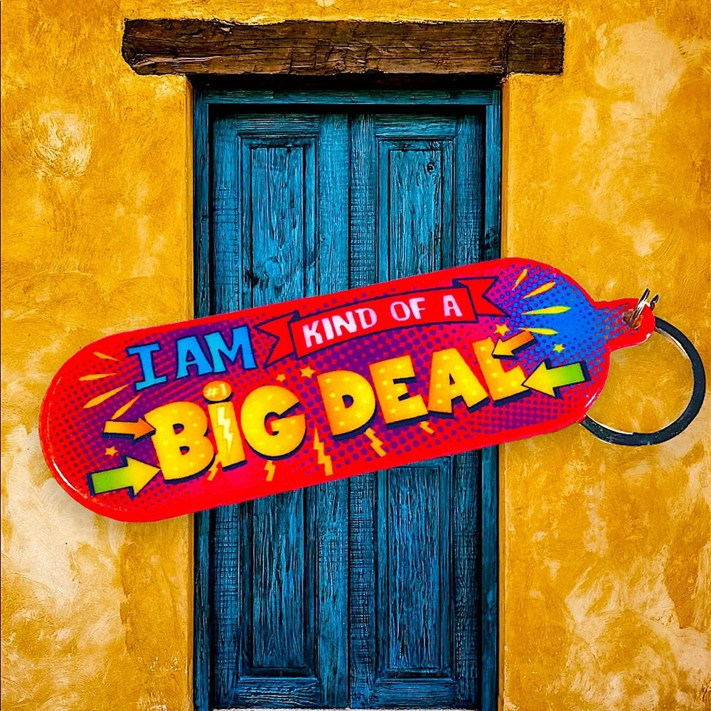 I’m Kind of A BIG Deal Retro 2014 Keychain Key Holder Deadstock Trending